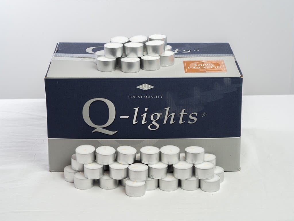 Spaas Boîte De 75 Bougies Chauffe-Plats - Durée ±8 Heures, Parfum Neutre, Idéales Pour Ambiance Chaleureuse