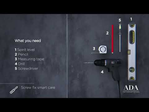 Smart Care System white for screwing